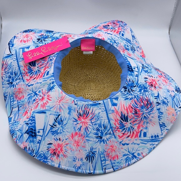 New Lilly Pulitzer Beach Hat with Tags !!🏝👙 - Picture 5 of 5